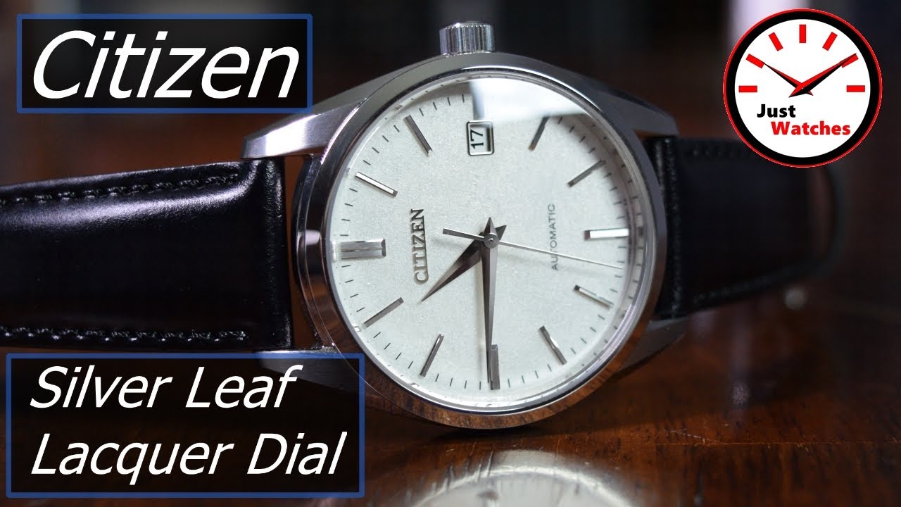 Citizen Silver Leaf Lacquer (NB1060-04A) Review and Comparison to Seiko Sarx055
