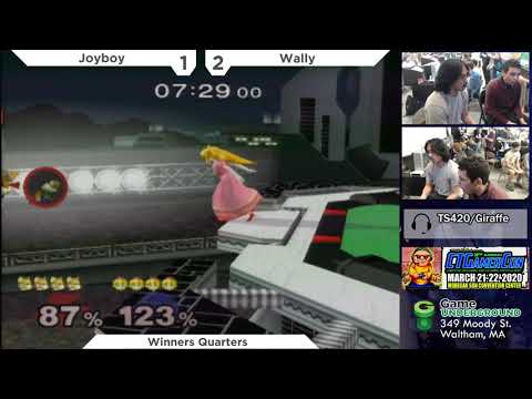 Mass Madness 31 SSBM - Joyboy (Fox) vs. Wally (Peach) - Melee WQF