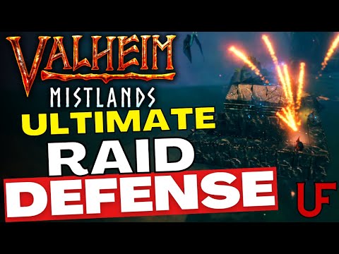 Valheim Mistlands | BEST Base DEFENSE against RAIDS | Guide | Gameplay
