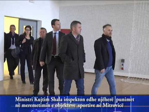 Ministri Kujtim Shala inspekton edhe njëherë punimet në meremetimin e objekteve sportive të komunës