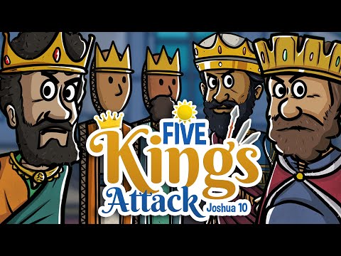 Five Kings Attack | Animated Bible Stories | My First Bible | 38