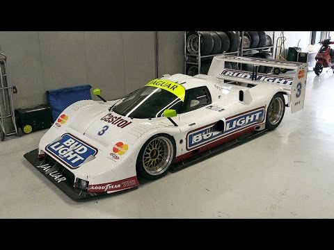 750bhp Jaguar XJR-16 Group C In Action - Twin Turbo V6 Engine Sound