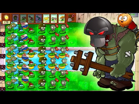 PvZ Mod 100% Team Zomplant vs All Zombotany 2 Plants vs Zombies