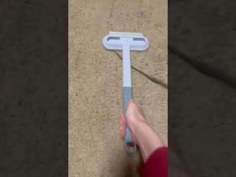 Щетка для удаления шерсти животных с поверхностей 45х18 см Серая (WOOLBRUSH-01), Серый - фото 4 - id-p2638031989