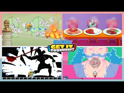 All Satisfying Stages To Play With A Certain Character In WarioWare: Get It Together