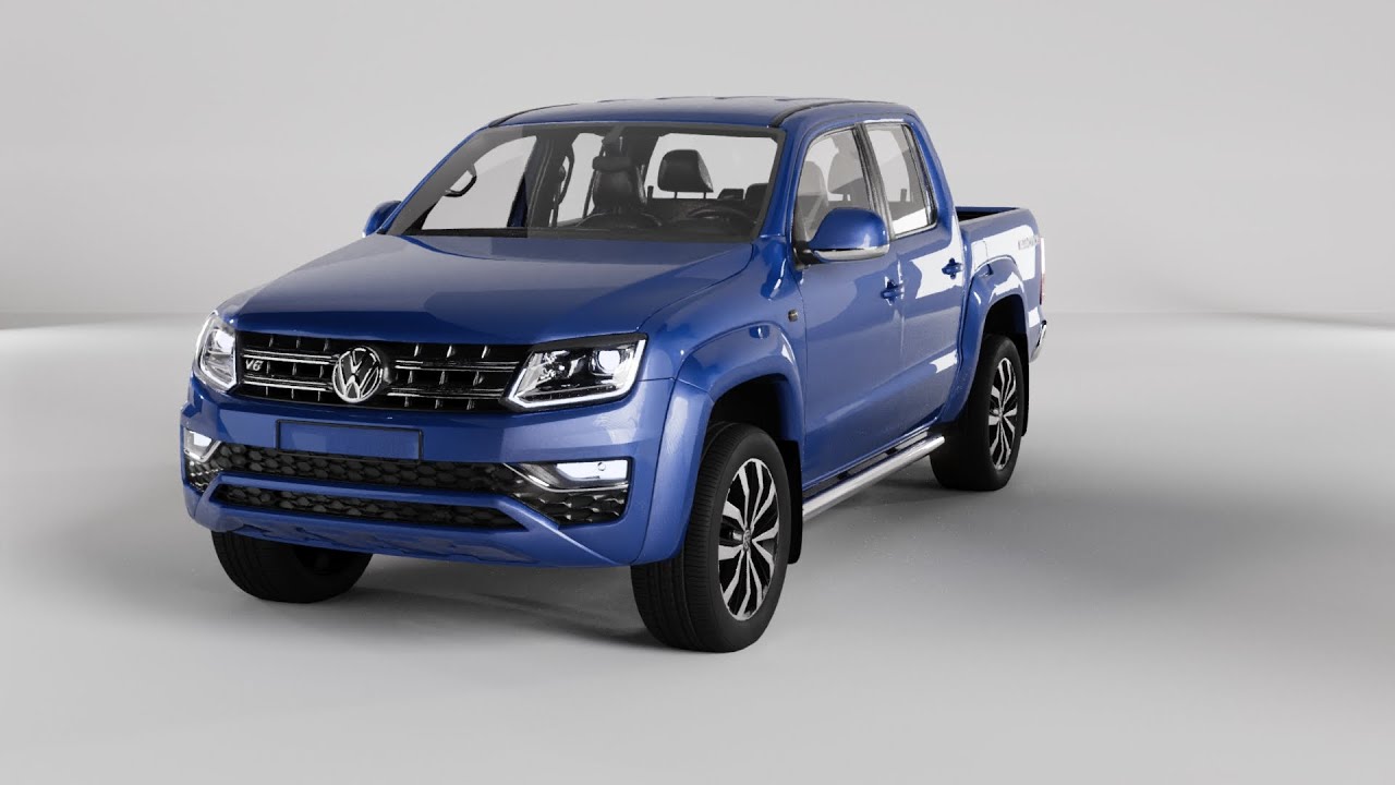 大众 AMAROK V6 TDI 4MOTION 2019 3D 模型