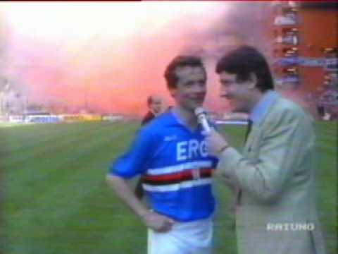 Sampdoria 3-0 Lecce - Campionato 1990/91