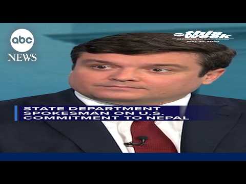 State Department spokesman on U.S. commitment to Nepal