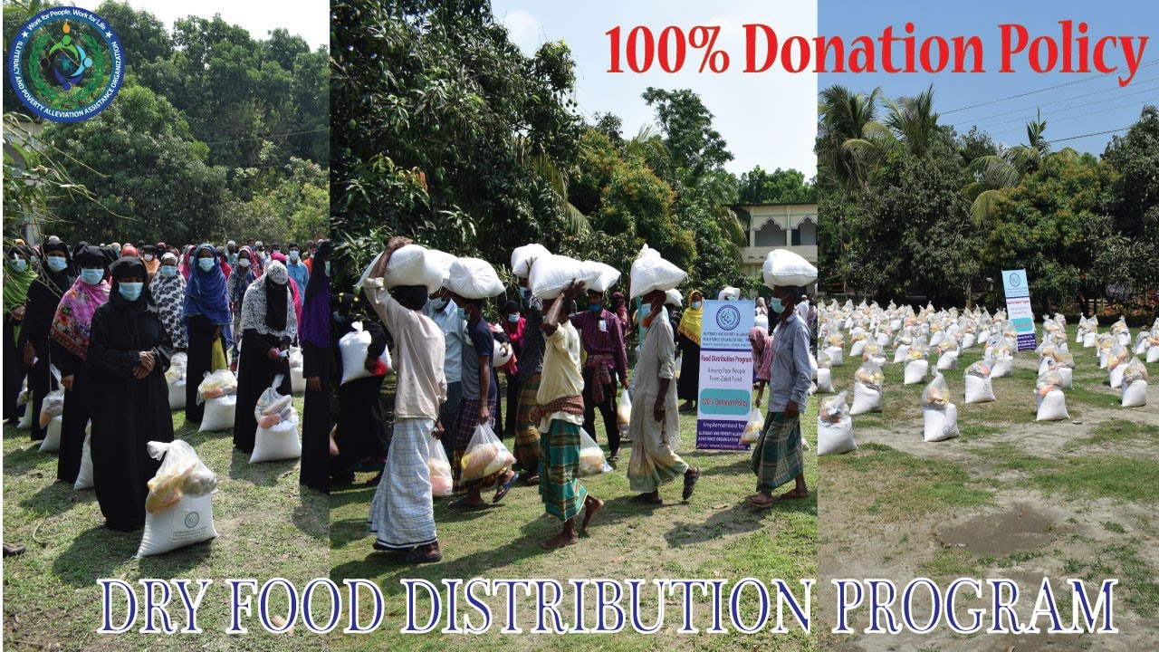 Illiteracy and poverty alleviation assistance Organization(IPAO)- Dry Food Distribution Program 2021
