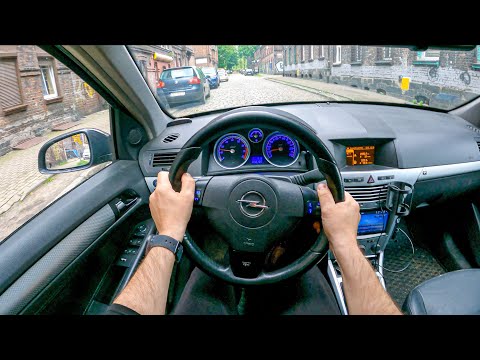 2005 Opel Astra H [2.0 TURBO 200HP] | POV Test Drive #795 Joe Black