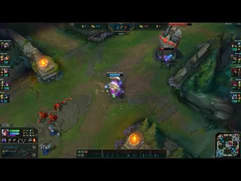 Irelia Mid vs Katarina, early solo kill.