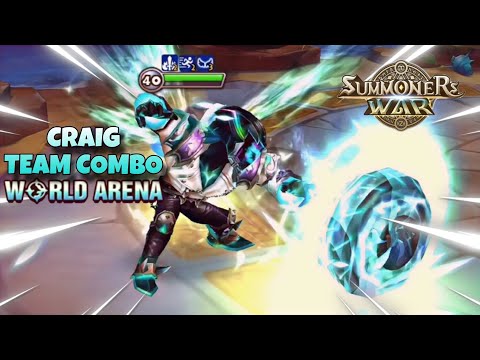 Craig Team Combo in World Arena Ep. 4 - Summoners War