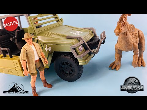 Jurassic World Legacy Collection Isla Sorna Capture Pack Video Review