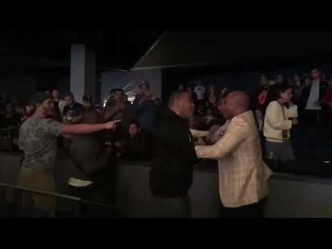 Kamaru Usman  and Ali Abdelaziz got into a brawl at PFL Event