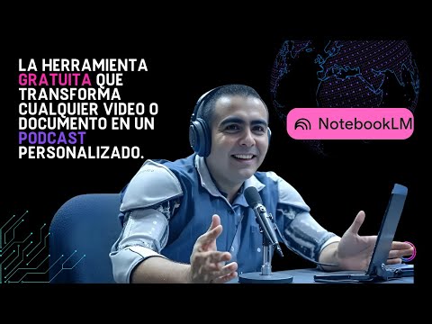 Notebook LM:  Convierte cualquier video de YouTube o documento en un podcast listo para escuchar🤯