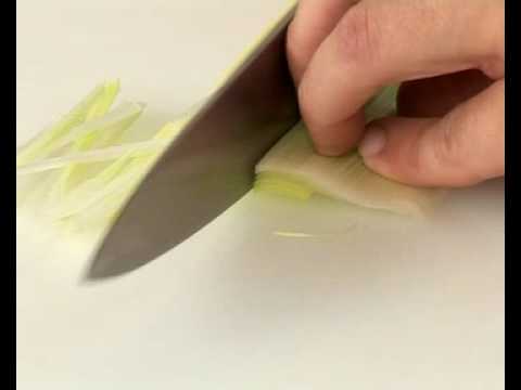 Technique de cuisine: Couper en julienne