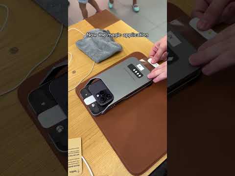 How Apple Store put on Screen Protector on your iPhone!