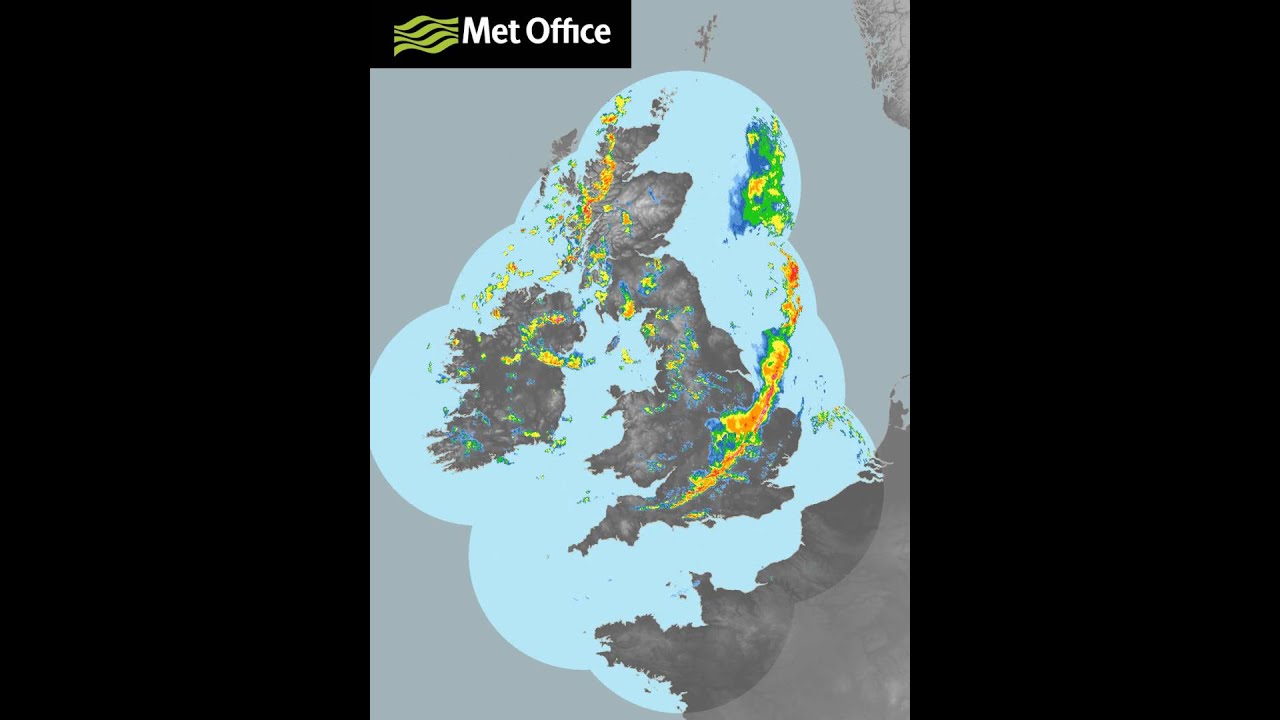 Rainfall radar from Saturday 25 January