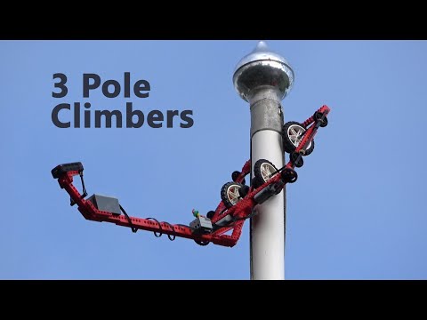 3 Pole Climbing Lego Robots - Kids (6+), Kingdom Kids Zone - Brick Experiment Channel