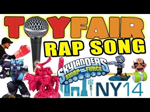 NY Toy Fair wRap Up Song by Skylander Dad - Wave 4 Swap Force (2014 Skylanders Hip Hop)
