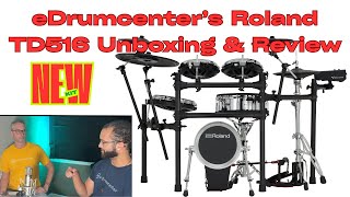 Video thumbnail for Roland TD516 Unboxing and Review by Edrumcenter