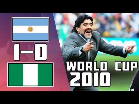 Argentina 1 - 0 Nigeria | World Cup 2010 | Highlights