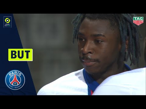 But Bioty Moise KEAN (77' - PSG) MONTPELLIER HÉRAULT SC - PARIS SAINT-GERMAIN (1-3) 20/21
