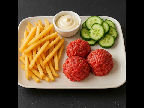 Filet Américain BELGE #recette #recettefacile