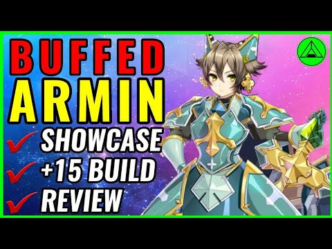 [Buffed] Armin the Stun Machine! PVP, Review & Build 🔥 Epic Seven