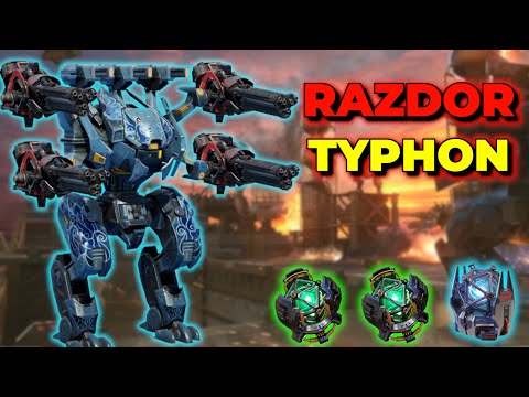 WR - Razdor Typhon Killing Enemies From Around The Corner | War Robots