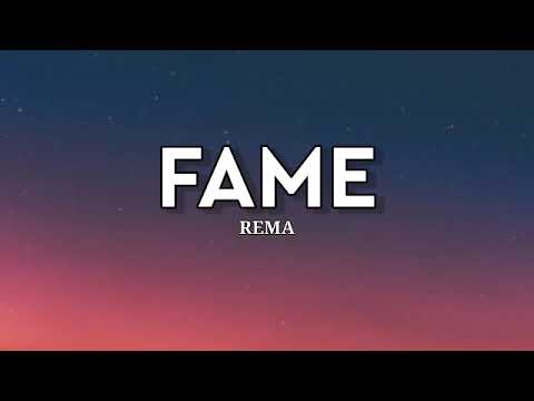 Rema - Fame | 1 hour