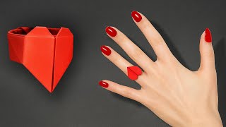 Origami Heart Ring - Instructions in English (BR)   
