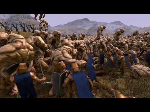 10000 Golden Knights VS 10000 Monsters. Ultimate Epic Battle Simulator 2 . UEBS 2