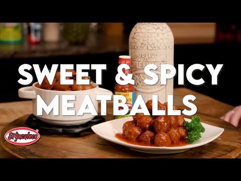 Slow Cooker Recipe | Sweet & Spicy Meatballs!