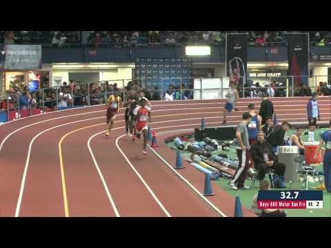 Boys 400m Freshman Section 2 - New Balance Nationals Indoor 2014