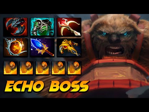 Earthshaker Immortal Echo Boss - Dota 2 Pro Gameplay [Watch & Learn]