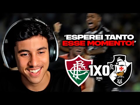RENATO REAGE: FLUMINENSE (3) X (4) VASCO | MELHORES MOMENTOS | SEMIFINAL COPA DO BRASIL 2025