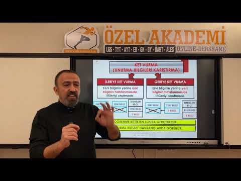 Öğrenme Psikolojisi -(Transfer,Ketvurma,Öncelik ve Sonralık Etkisi)