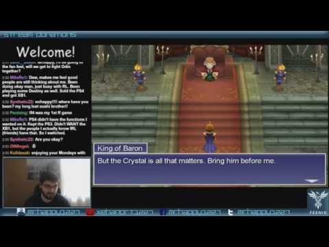 Lets Play Final Fantasy IV - Part 1 (Stream Highlight, Commentary)