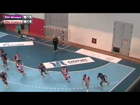 07.03.2015. ŽRK Minaqua - ŽRK Crvena Zvezda 2. poluvreme