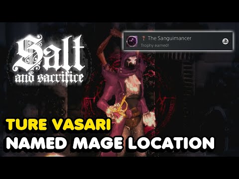 Salt And Sacrifice - The Sanguimancer Trophy Guide (Ture Vasari Named Mage Location)