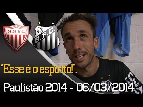Mogi-Mirim 2 x 5 Santos - Bastidores - Paulistão 2014 (06/03/14)
