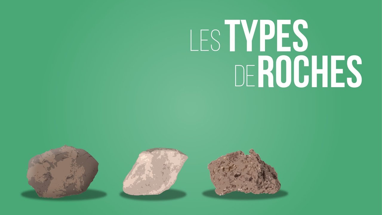 Les types de roches