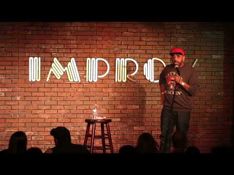 Derrick Jack performing live at Addison Improv