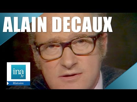 Alain Decaux raconte : La bande à Bonnot | Archive INA