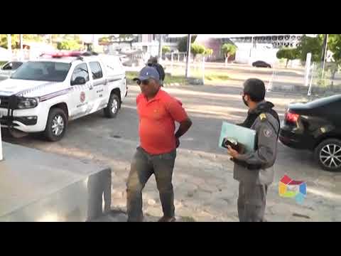 JURANDIR FOI CONDUZIDO À DELEGACIA APÓS SER ENCONTRADO COM ARMA DE FOGO 260720