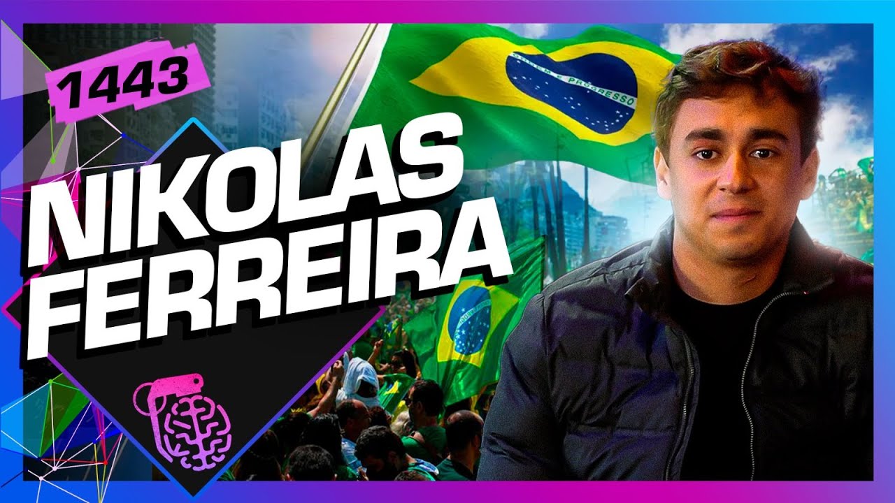 NIKOLAS FERREIRA  - Inteligência Ltda. Podcast #1443