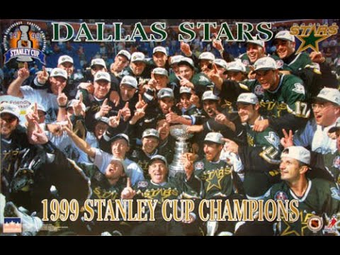 NHL STANLEY CUP CHAMPIONS 1999 - Dallas Stars