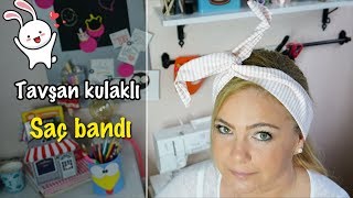 TAVŞAN KULAKLI SAÇ BANDI - RABBIT HEADBAND