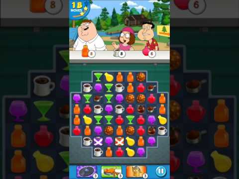 Family Guy - Another Freakin' Mobile Game : Level 41 - 3 stars! No Boosters!